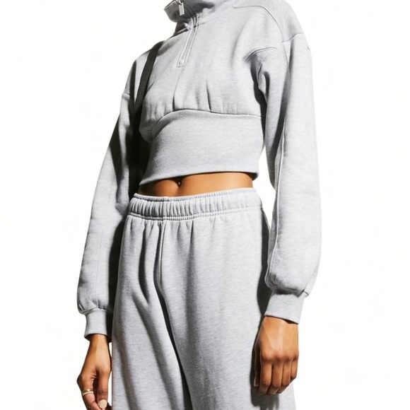 ALO Yoga Tops - Alo Yoga Vixen Fleece Quarter Zip Sweatshirt Size Large